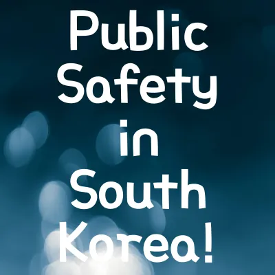 How Safe Is South Korea? | Public Safety in South Korea 1 South Korea