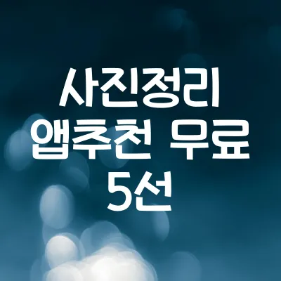 사진 정리 앱 추천 5선 | 갤러리 자동정리 되는 무료 앱 1 사진 정리 앱 추천 5선 | 갤러리 자동정리 되는 무료 앱